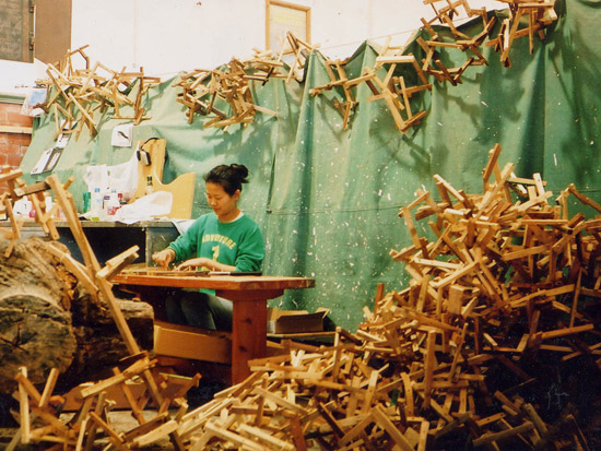 Vue de l'atelier (The National Sculpture Factory, Cork, IE)